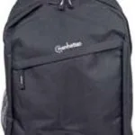 Manhattan Knappack Τσάντα Πλάτης για Laptop 15.6" σε Μαύρο χρώμα