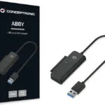Conceptronic ABBY01B USB 3.0 σε SATA 5Gbs Μαύρο