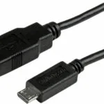 StarTech Regular USB 2.0 to micro USB Cable Μαύρο 2m (USBAUB2MBK)