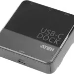 Aten USB-C Docking Station με HDMI 4K και συνδεση 2 Οθονών Μαύρο (UH3233)