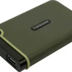 Transcend StoreJet 25M3 USB 3.0 Εξωτερικός HDD 1TB 2.5" Military Green