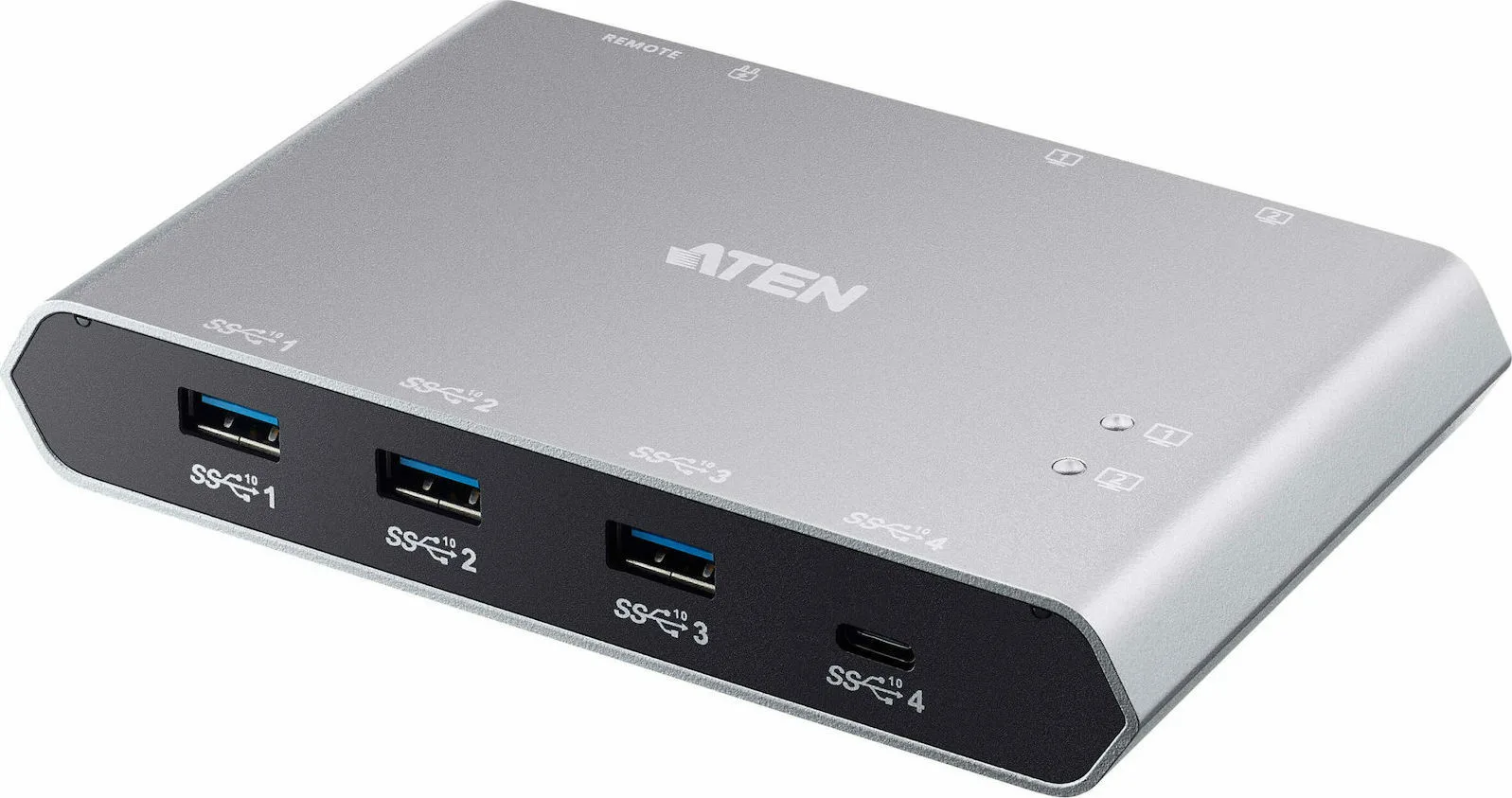 20211118155037_aten_2_port_usb_c_gen_2_sharing_switch_with_power_pass_through.jpeg Aten KVM & Data Switch US3342 - Image 1
