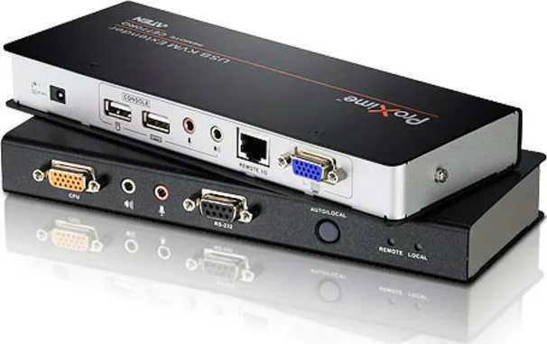 20211118155727_e2bf6cf5.jpeg Aten USB VGA/Audio Cat 5 KVM Extender with Deskew - Image 1