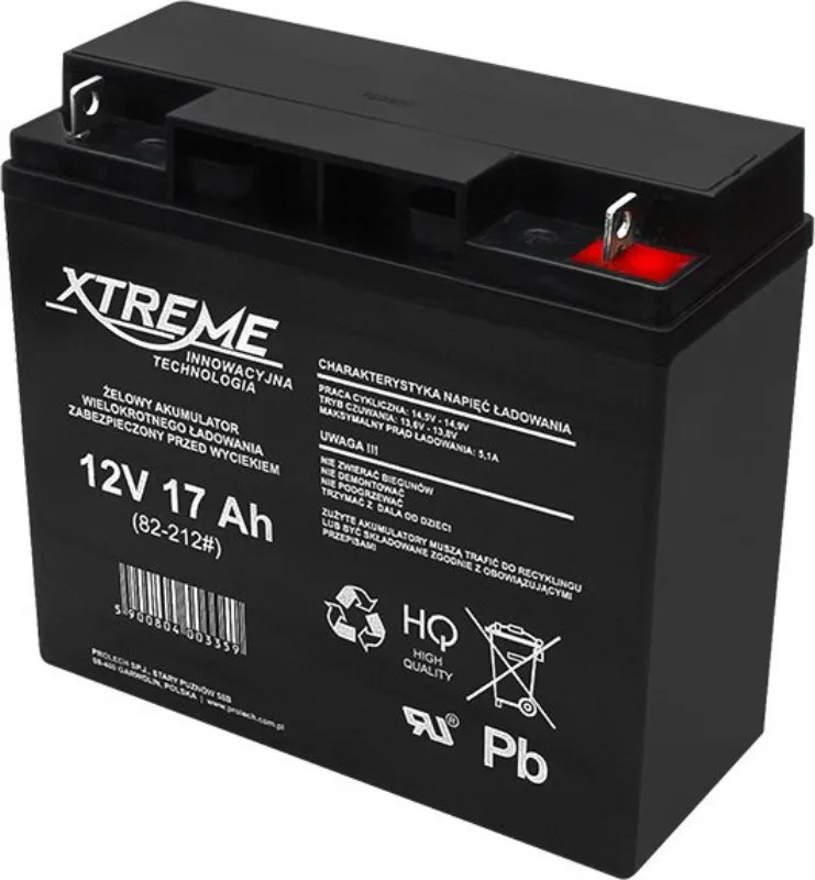 20211122130315_xtreme_mpataria_ups_me_choritikotita_17ah_kai_tasi_12v_dm_82_212.jpeg XTREME Μπαταρία UPS με Χωρητικότητα 17Ah και Τάση 12V DM-82-212 1τμχ - Image 1