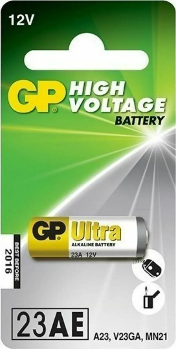 GP Batteries High Voltage Αλκαλική Μπαταρία A23 12V 1τμχ - Image 1