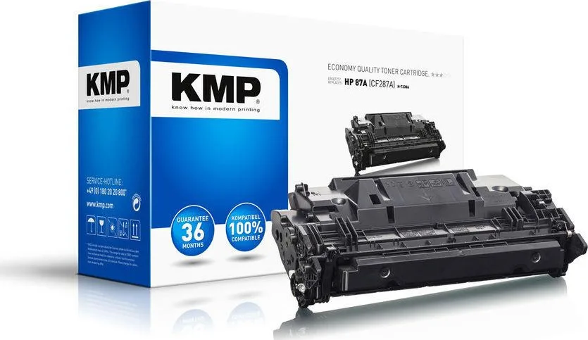 20211122150656_kmp_symvato_toner_hp_87a_12000_selidon_mayro.jpeg KMP H-T238A Συμβατό Toner για Laser Εκτυπωτή HP 87A 12000 Σελίδων Μαύρο - Image 1