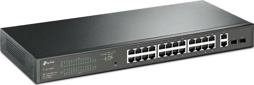 TP-LINK TL-SG1428PE v1 Managed L2 PoE+ Switch με 26 Θύρες Gigabit (1Gbps) Ethernet και 2 SFP Θύρες - Image 1