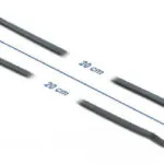 DeLock Δεματικά Καλωδίων Πλαστικά 200mmx4.8mm σε Μαύρο χρώμα (10τμχ) (18950)