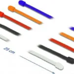 DeLock Δεματικά Καλωδίων Πλαστικά 250mmx4mm σε Πολύχρωμο χρώμα (10τμχ) (18972)