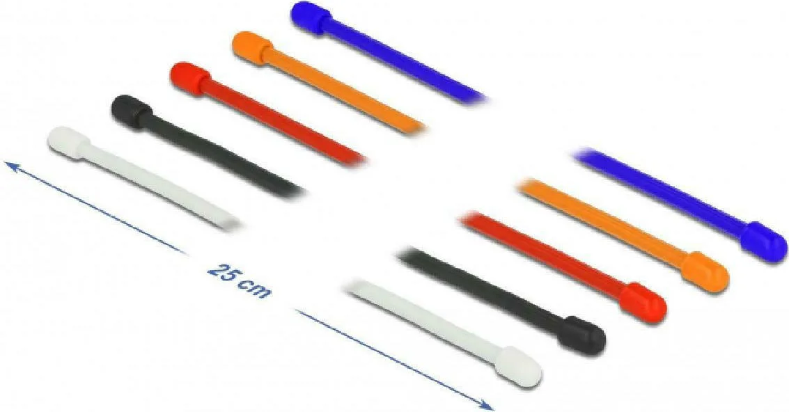 20211124151802_delock_dematika_kalodion_250x4_polychromo_10tmch.jpeg DeLock Δεματικά Καλωδίων Πλαστικά 250mmx4mm σε Πολύχρωμο χρώμα (10τμχ) (18972) - Image 1