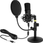 DeLock 66300 Σετ Πυκνωτικό Μικρόφωνο USB Επιτραπέζιο για Φωνητικά
