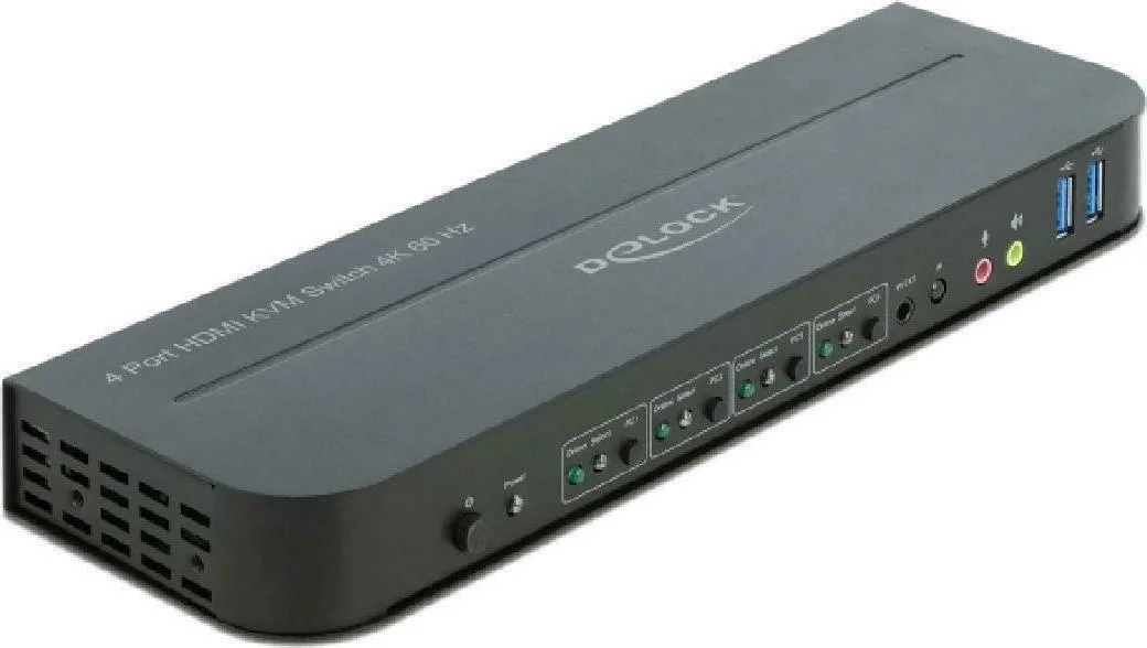 20211124165042_delock_kvm_switch_4k_60_hz_with_usb_3_0_and_audio.jpeg DeLock KVM Switch 4K 60 Hz with USB 3.0 and Audio - Image 1