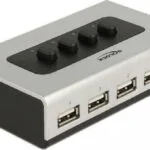 DeLock USB Type Α Switch 4 Ports Bidirectional