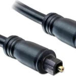 DeLock Optical Audio Cable TOS male - TOS male Μαύρο 2m (82888)