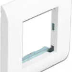 DeLock Easy 45 Βάση Στήριξης Διακόπτη 80x80mm σε Λευκό Χρώμα 81300