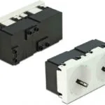 DeLock Easy 45 Διπλή Χωνευτή Πρίζα Ρεύματος 5τμχ Λευκή 5τμχ 81322