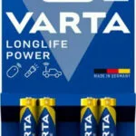 Varta LongLife Power Αλκαλικές Μπαταρίες AAA 1.5V 4τμχ 01.001.0012