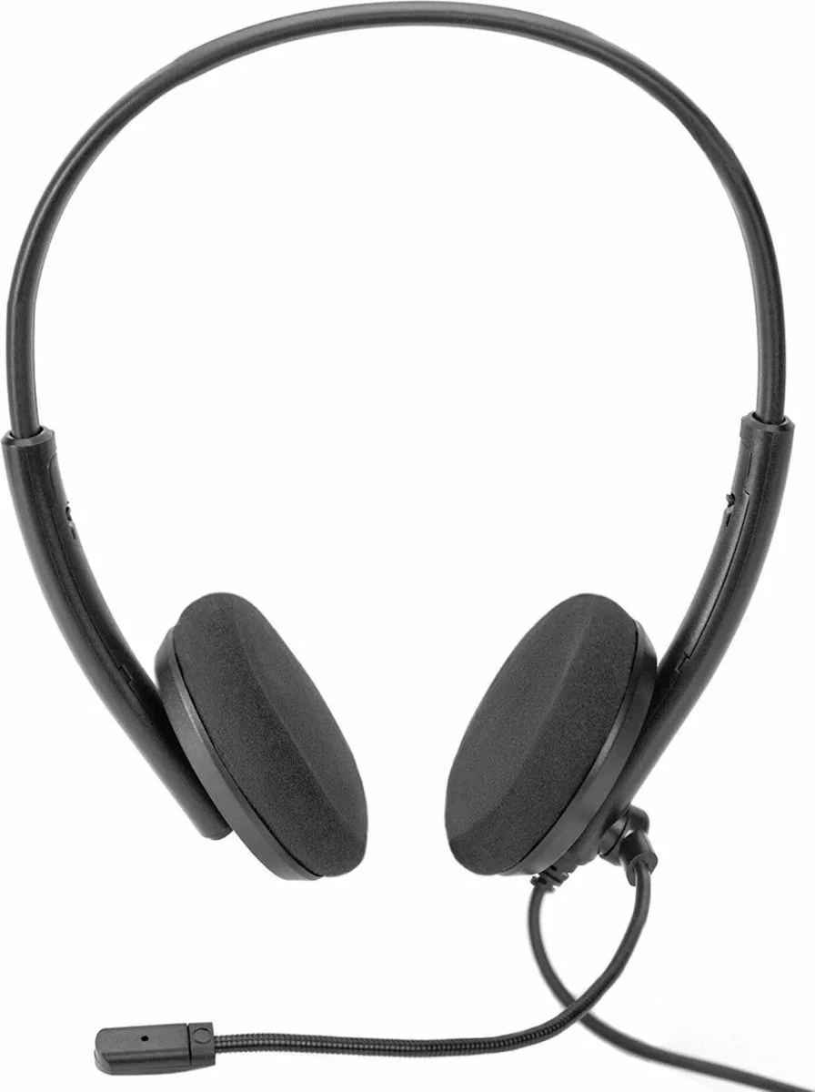 Digitus On Ear Multimedia Ακουστικά με μικροφωνο και σύνδεση 3.5mm Jack DA-12202 - Image 1