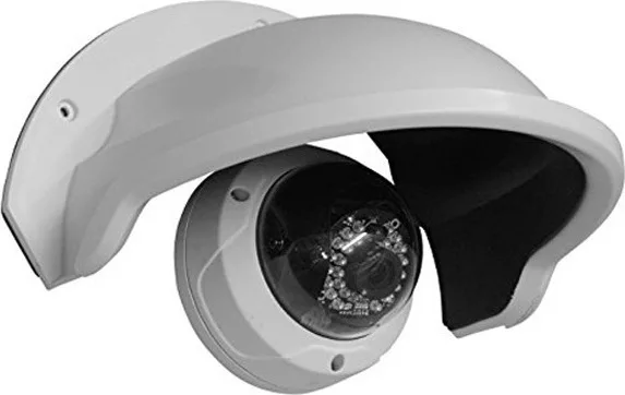 Hikvision Βάση για Κάμερες Συστημάτων CCTV με Προστατευτικό Βροχής & Ήλιου Λευκό DS-1250ZJ - Image 1