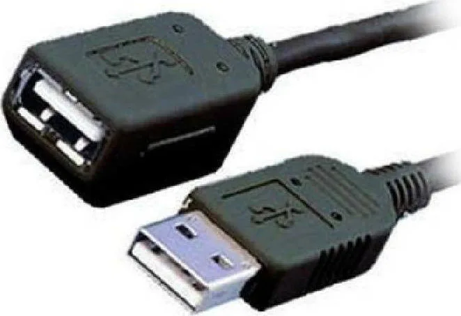MediaRange USB 2.0 Cable USB-A male - USB-A female 1.8m (MRCS154) - Image 1