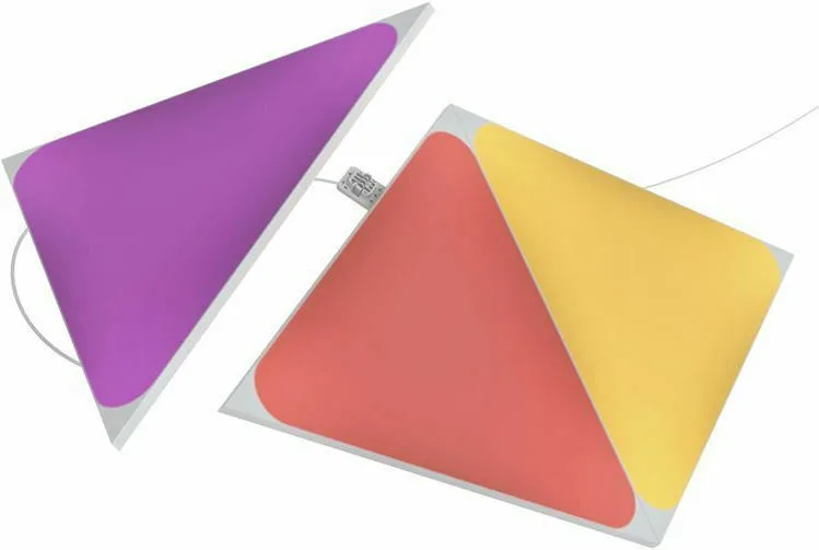 20211208163033_nanoleaf_fotistiko_shapes_triangle_expansion_pack_3_panels_nl47_0001tw_3pk.jpeg Nanoleaf Smart Διακοσμητικό Φωτιστικό LED RGB Hexagon 3τμχ NL47-0001TW-3PK - Image 1