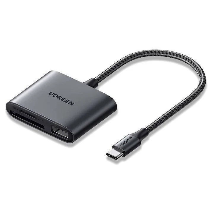 20211209121741_ugreen_cm387_card_reader_type_c_gia_sd_microsd_gri.jpeg Ugreen CM387 Card Reader Type-C για SD/microSD Γκρι - Image 1