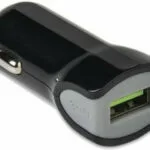 Celly Φορτιστής Αυτοκινήτου 12W 2.4A με μία Θύρα: 1xUSB Μαύρο Χρώμα CCUSBTURBO