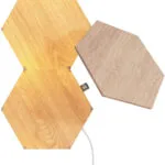 Nanoleaf Smart Διακοσμητικό Φωτιστικό LED Θερμό Λευκό 4000K Hexagon 3τμχ NL52-E-0001HB-3PK