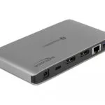 DeLock Thunderbolt 3 / USB-A Docking Station με 4K PD Ethernet Γκρι (87777)