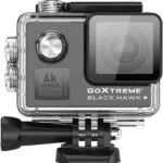 EasyPix GoXtreme Black Hawk+ Action Camera 4K Ultra HD Υποβρύχια (με Θήκη) με Οθόνη 2" και Wi-Fi Μαύρη