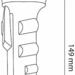 Entac Φακός LED IP44 με Μέγιστη Φωτεινότητα 15lm EFL-2AA-PL 15.007.0004