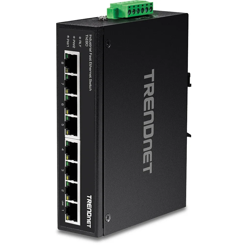 Trendnet TI-E80 Unmanaged L2 Switch με 8 Θύρες Ethernet - Image 1