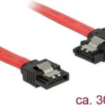 DeLock 7-Pin SATA III - 7-Pin SATA III Cable 30cm Κόκκινο (83963)