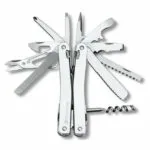 Victorinox Swiss Tool Spirit X Plus Ratchet Πολυεργαλείο σε Δερμάτινη Θήκη 3.0236.L