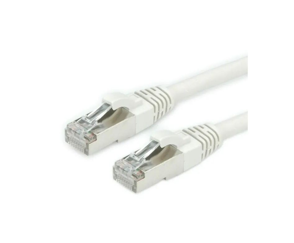 Roline S/FTP Cat.7 (10Gbps) Καλώδιο Δικτύου Ethernet 5m Λευκό 21.15.0855-50 - Image 1