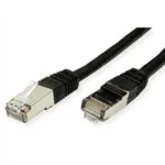 Value S/FTP Cat.6 (Gigabit) Καλώδιο Δικτύου Ethernet 0.5m Μαύρο 21.99.1325-250