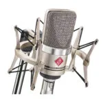 Neumann TLM 102 Studio Set Σετ Πυκνωτικό Μικρόφωνο XLR Shock Mounted για Φωνητικά σε Ασημί Χρώμα