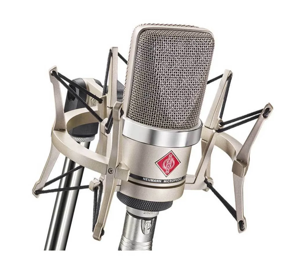 Neumann TLM 102 Studio Set Σετ Πυκνωτικό Μικρόφωνο XLR Shock Mounted για Φωνητικά σε Ασημί Χρώμα - Image 1