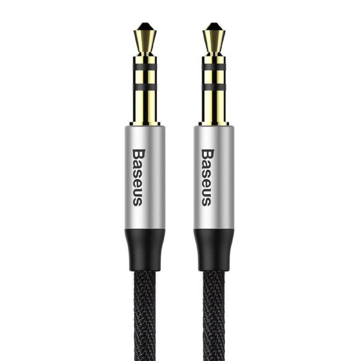 Baseus Καλώδιο Ήχου 3.5mm male - 3.5mm male Μαύρο 1m CAM30-BS1 - Image 1