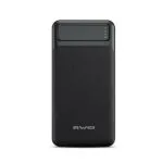Awei P6K Power Bank 20000mAh με 2 Θύρες USB-A Μαύρο