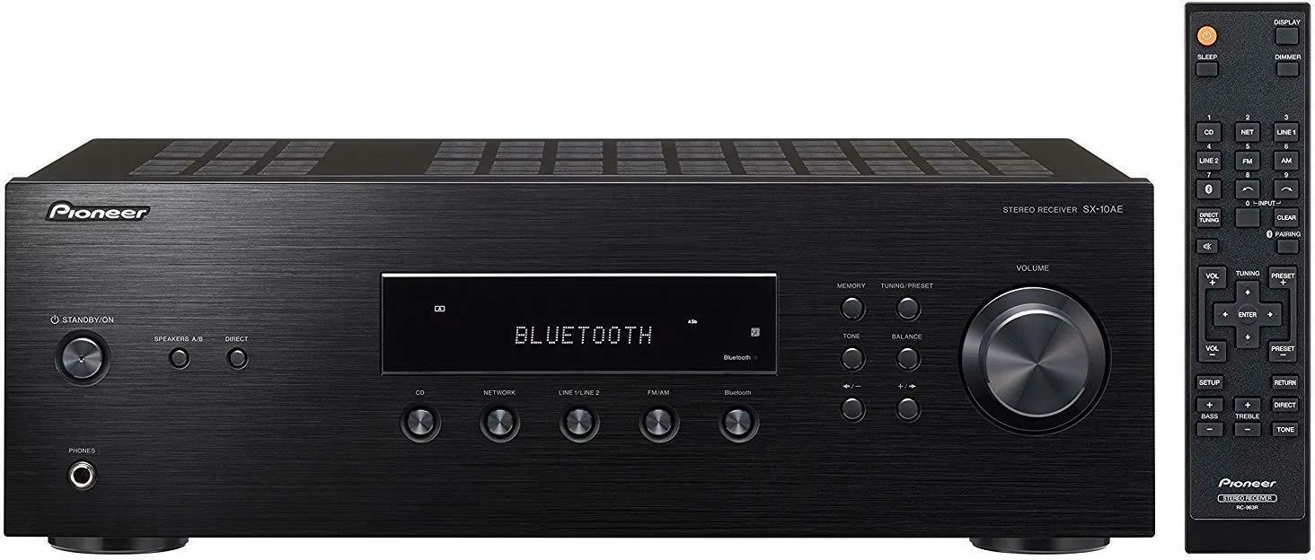 20220113160545_pioneer_olokliromenos_enischytis_hi_fi_stereo_sx_10ae_45w_8o_mayros.jpeg Pioneer SX-10ΑΕ Ολοκληρωμένος Ενισχυτής Hi-Fi Stereo 45W/8Ω SX10AEBMMP Μαύρος - Image 1