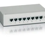 Equip Patch Panel Shielded για Rack 1U 8 Θυρών cat5e Γκρι 227308