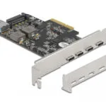 DeLock Κάρτα PCIe σε 4 θύρες Type-C (90059)