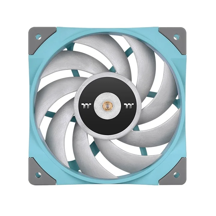 20220120130058_thermaltake_toughfan_12_high_static_pressure_radiator_fan_case_fan_120mm_me_syndesi_4_pin_pwm_turquoise.jpeg Thermaltake Toughfan 12 High Static Pressure Radiator Case Fan 120mm (2000rpm / 58.35cfm) Χωρίς Led Φωτισμό και Σύνδεση 4-Pin PWM Πράσινο - Image 1