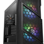 Thermaltake Commander C31 TG ARGB Edition Gaming Midi Tower Κουτί Υπολογιστή με Πλαϊνό Παράθυρο Μαύρο