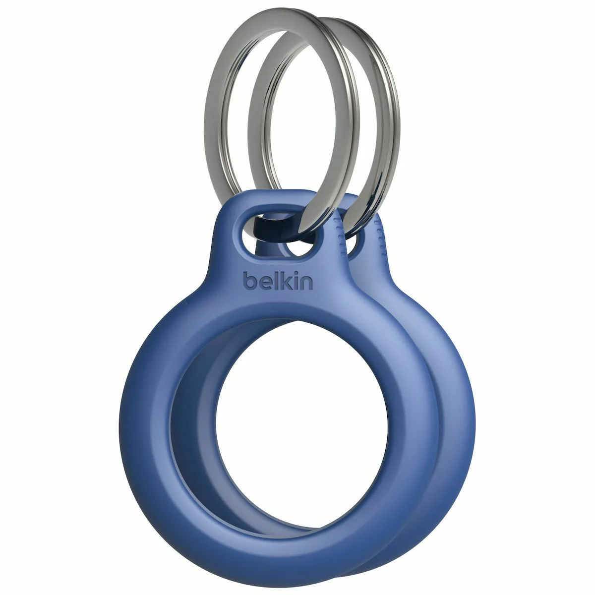 20220124150252_belkin_key_ring_2tmch_gia_airtag_mple.jpeg Belkin Key Ring Θήκη Μπρελόκ Σιλικόνης για AirTag σε Μπλε χρώμα 2τμχ - Image 1