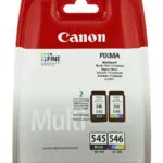 Canon PG-545/CL-546 Γνήσιο Πακέτο 2 Μελανιών Εκτυπωτή InkJet Πολλαπλό (Color) / Μαύρο (8287B005)