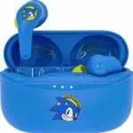 OTL SEGA Sonic the Hedgehog In-ear Bluetooth Handsfree Ακουστικά με Θήκη Φόρτισης Μπλε
