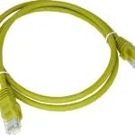 A-LAN U/UTP Cat.5e (Gigabit) Καλώδιο Δικτύου Ethernet 0.25m Κίτρινο KKU5ZOL0.25