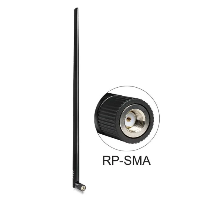DeLock 88450 Εσωτερική Κεραία WiFi Πανκατευθυντική 9dBi με σύνδεση RP-SMA - Image 1
